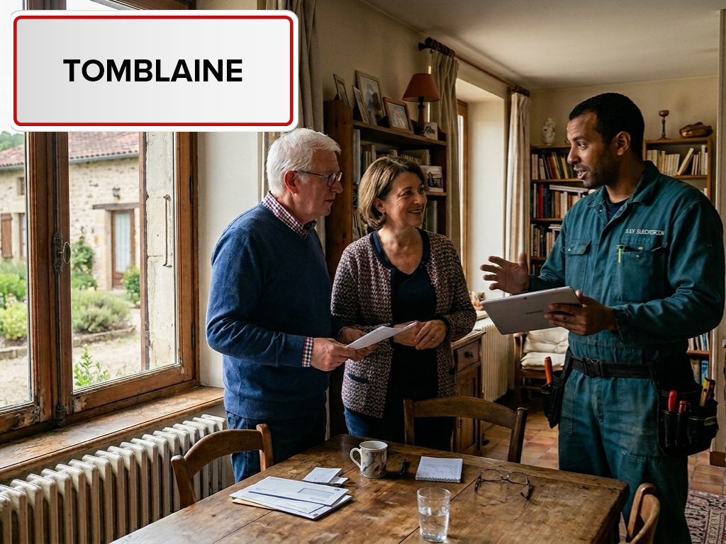 Installation de pompe à chaleur à Tomblaine (54510) en Meurthe-et-Moselle